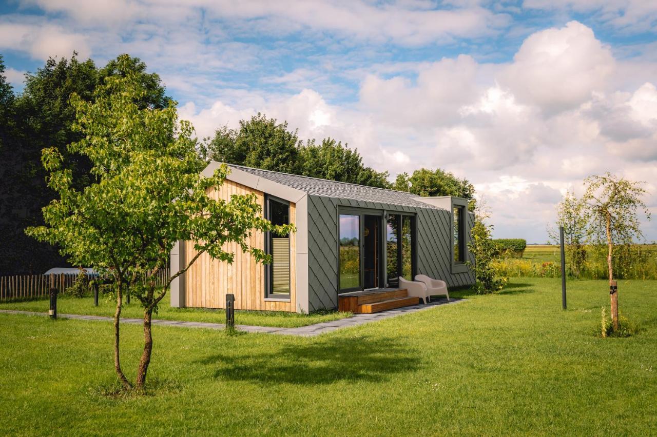 Bij De Genieterij Luxe Tiny Houses Koudum Bagian luar foto