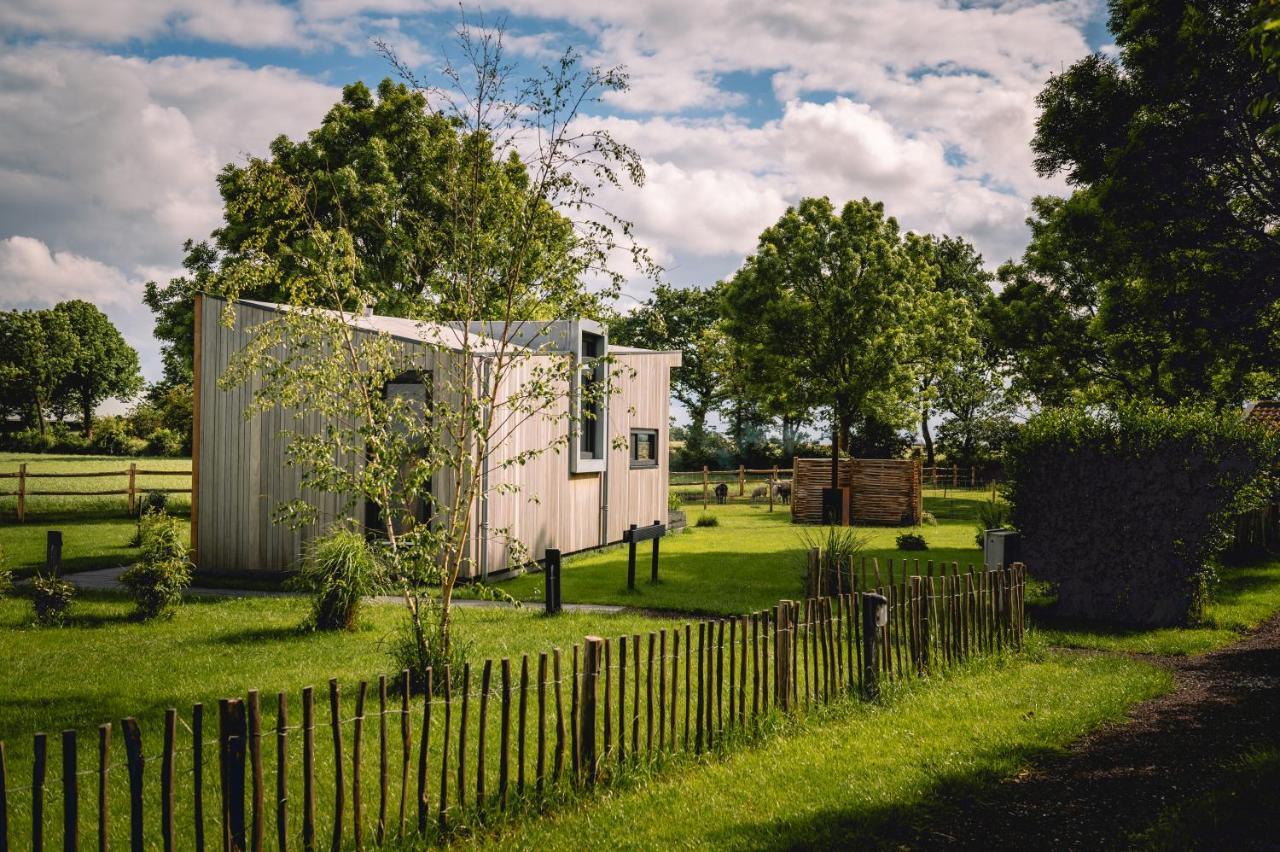 Bij De Genieterij Luxe Tiny Houses Koudum Bagian luar foto