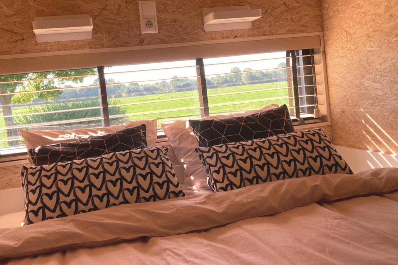 Bij De Genieterij Luxe Tiny Houses Koudum Bagian luar foto