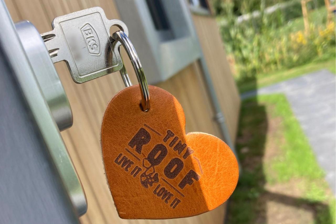 Bij De Genieterij Luxe Tiny Houses Koudum Bagian luar foto