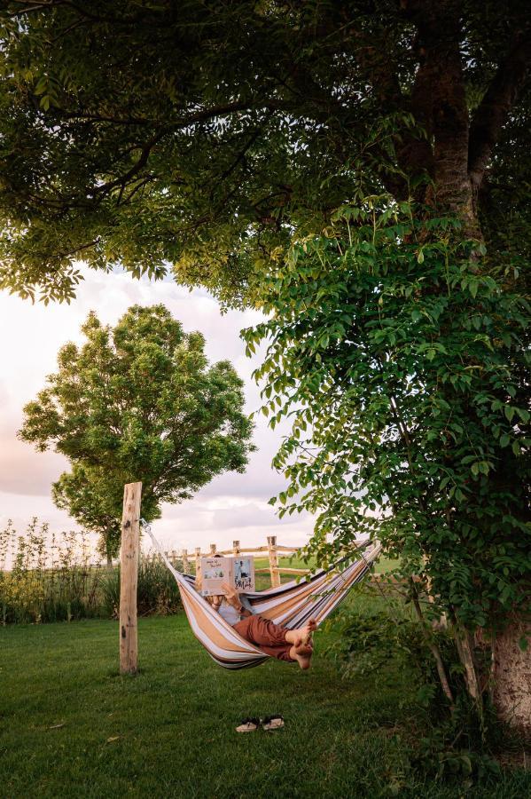 Bij De Genieterij Luxe Tiny Houses Koudum Bagian luar foto