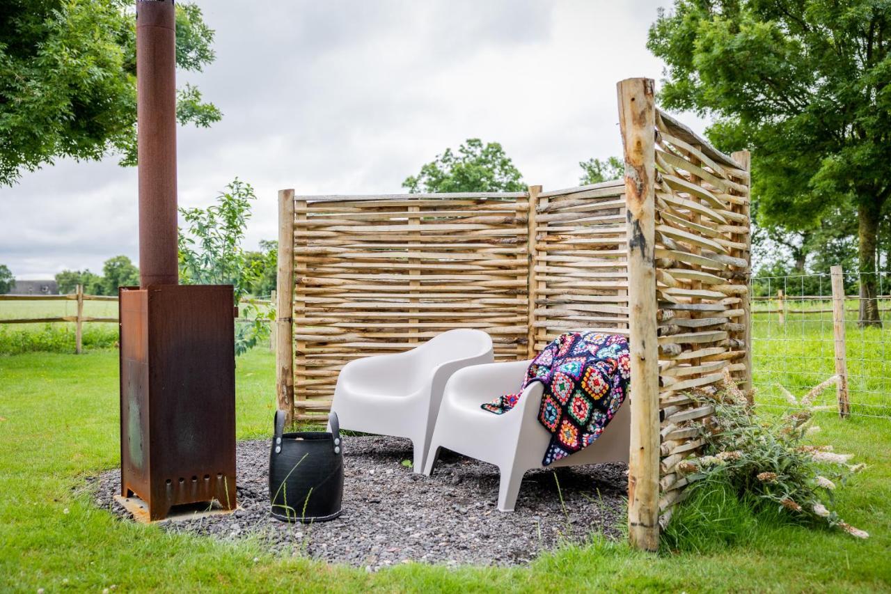 Bij De Genieterij Luxe Tiny Houses Koudum Bagian luar foto
