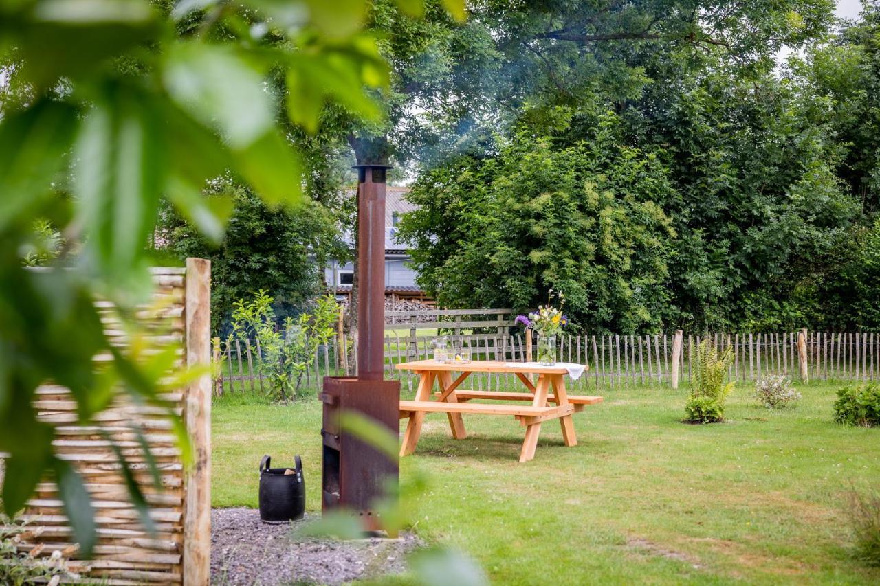 Bij De Genieterij Luxe Tiny Houses Koudum Bagian luar foto